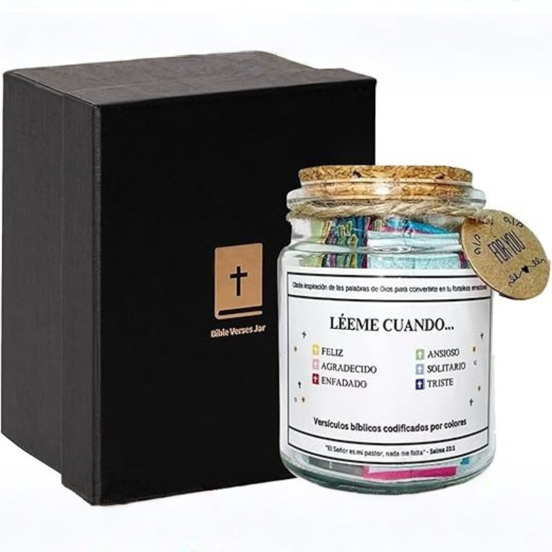 Frasco De Versículos Bíblicos