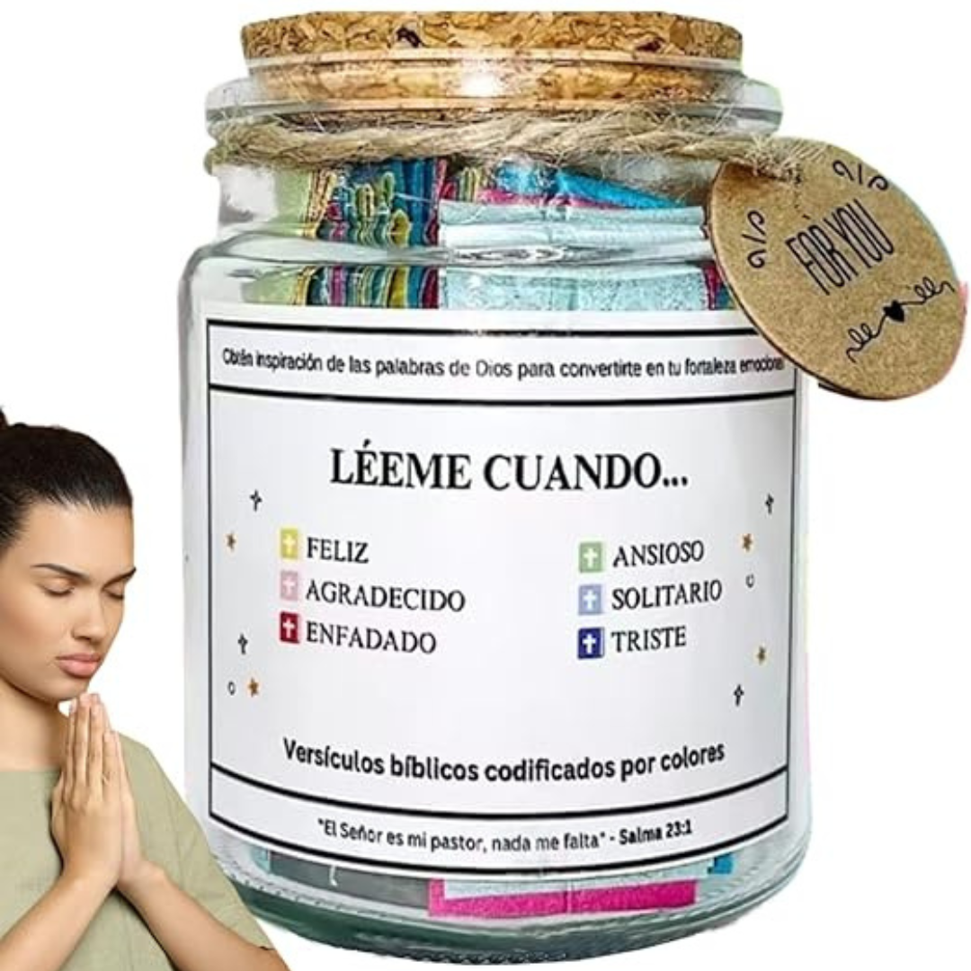 Frasco De Versículos Bíblicos